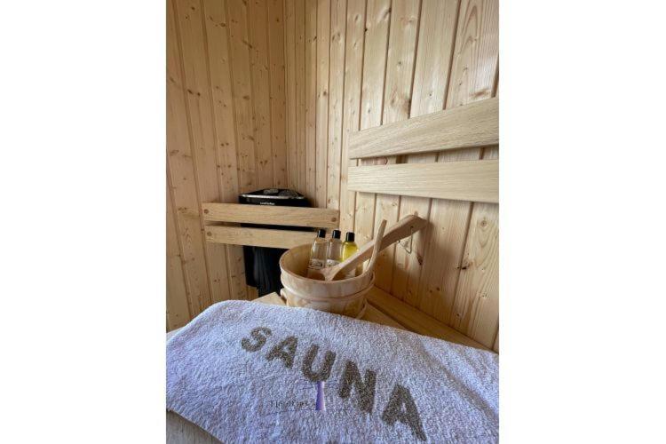 Hausboot Fjord Haven Mit Biosauna In Barth Kültér fotó